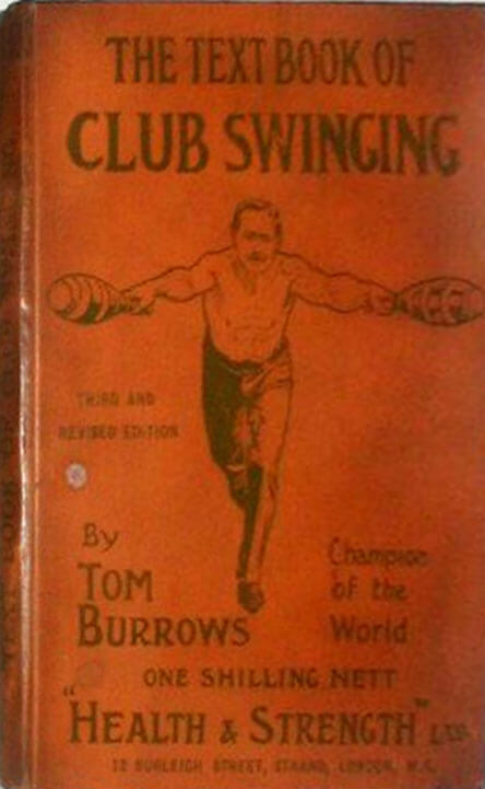 Text Book of Club Swinging 1900 by Tom Burrows 3rd edition