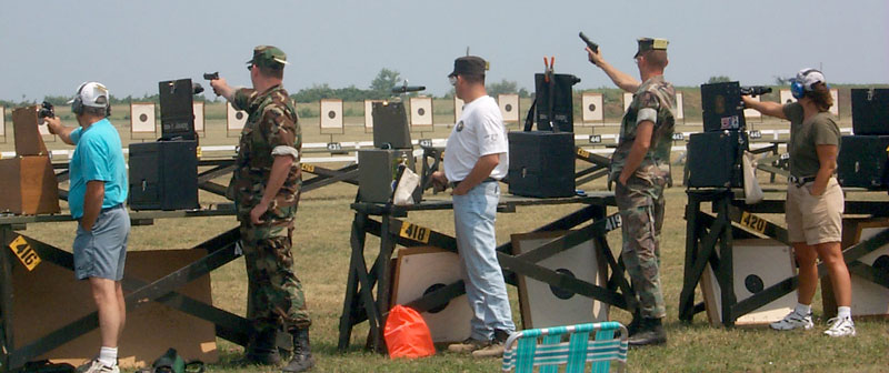 Mark Hogan Bullseye Pistol Shooting