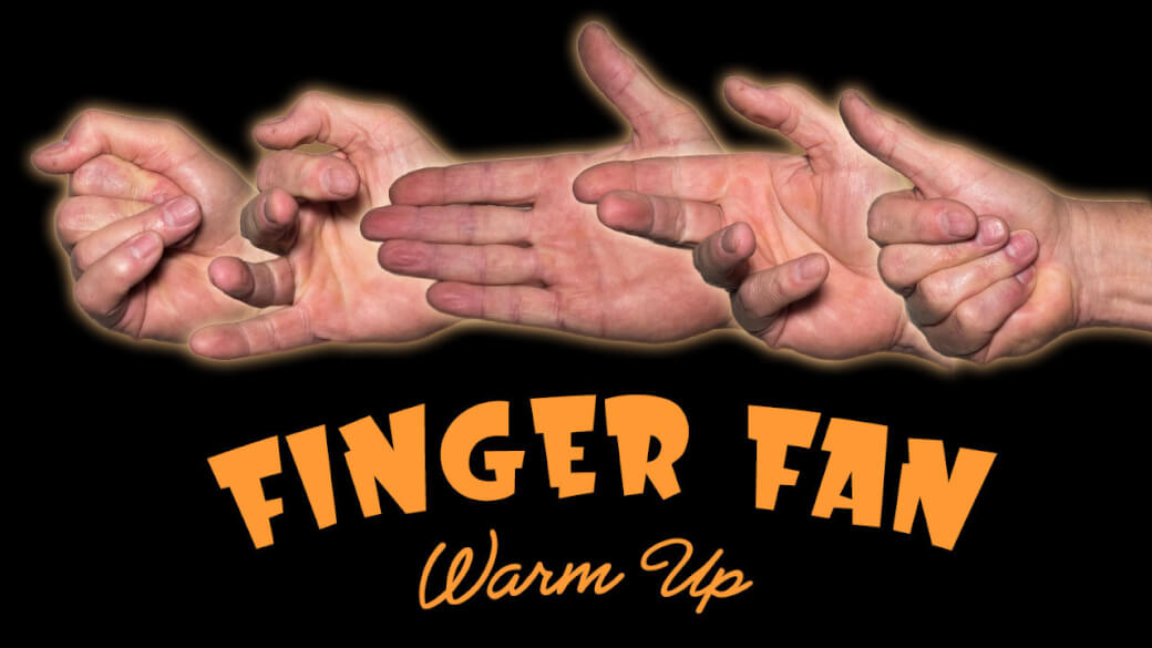 How to Warm Up Your Hands for Indian Clubs Finger Fan