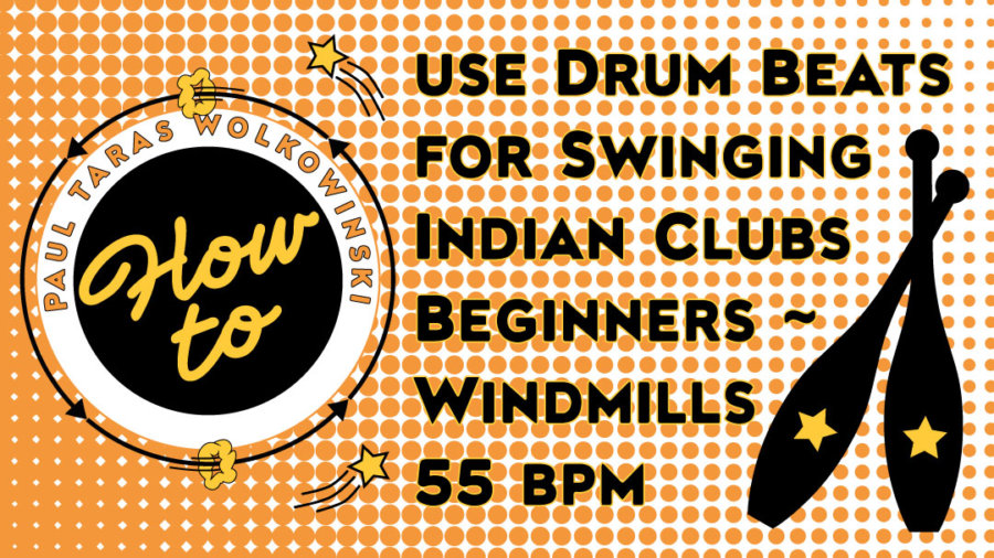 video is to introduce you to swinging indian clubs rhythmically